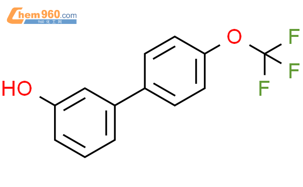 1237747 77 1 3 4 trifluoromethoxy phenyl phenol化学式结构式分子式molsmiles