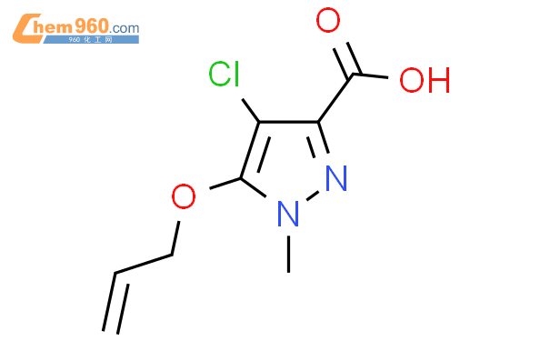 1239741 08 2 5 Allyloxy 4 Chloro 1 Methyl 1H Pyrazole 3 Carboxylic