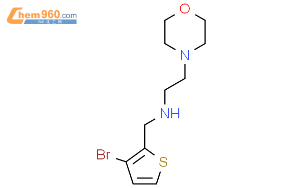 1247757 72 7 3 Bromothiophen 2 Yl Methyl 2 Morpholin 4 Yl Ethyl