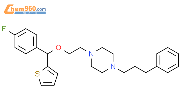 Piperazine Fluoro F Phenyl Thienylmethoxy