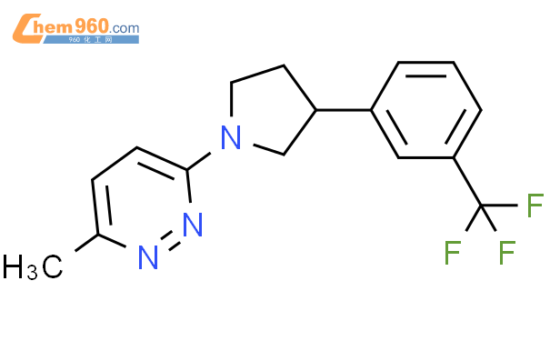 Pyridazine 3 methyl 6 3 3 trifluoromethyl phenyl 1 pyrrolidinyl 厂家