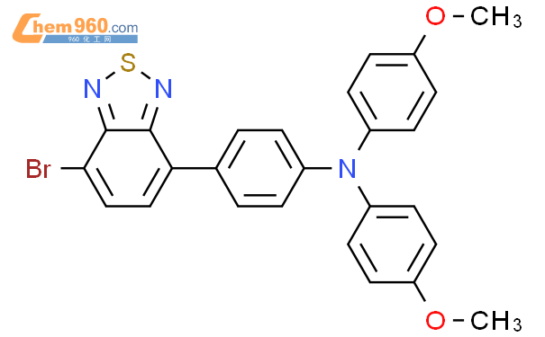 1253293 99 0 4 7 Bromo 2 1 3 Benzothiadiazol 4 Yl N N Bis 4