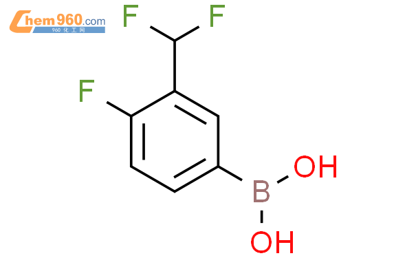 Difluoromethyl Fluorophenyl Boronic Acidcas