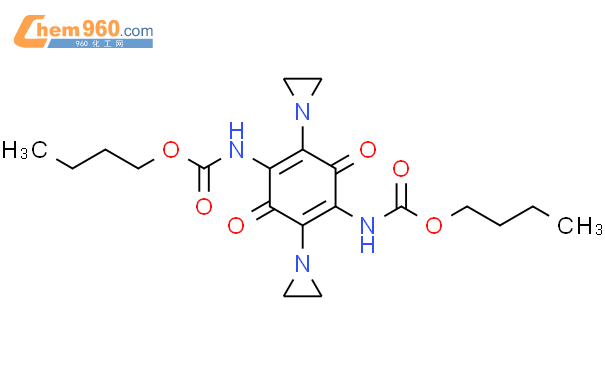 125671 99 0 Carbamic Acid N N 2 5 Bis 1 Aziridinyl 3 6 Dioxo 1 4