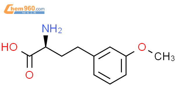 1260611 13 9 2S 2 amino 4 3 methoxyphenyl butanoic acid化学式结构式分子式