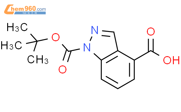 1260780 64 0 1 TERT BUTOXYCARBONYL 1H INDAZOLE 4 CARBOXYLIC ACIDCAS号