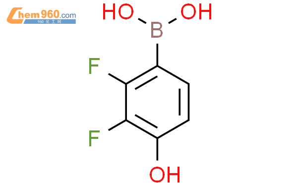 1261169 72 5 2 3 二氟 4 羟基苯硼酸CAS号 1261169 72 5 2 3 二氟 4 羟基苯硼酸中英文名 分子式 结构式