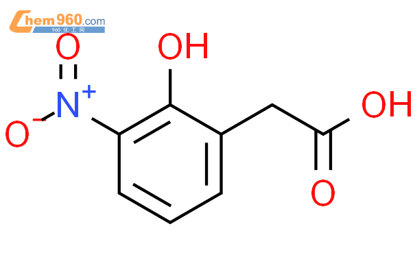 1261455 16 6 2 Hydroxy 3 nitrophenyl acetic acid化学式结构式分子式mol 960化工网