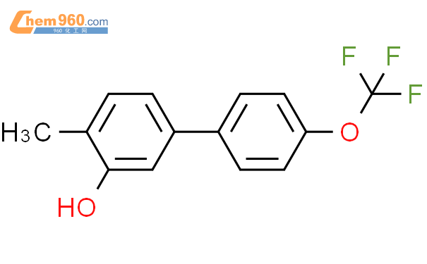 2 methyl 5 4 trifluoromethoxy phenyl phenolCAS号1261728 30 6 960化工网