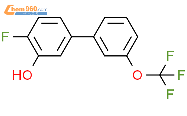 1261764 19 5 2 fluoro 5 3 trifluoromethoxy phenyl phenolCAS号 1261764