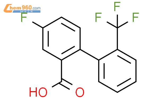 Fluoro Trifluoromethyl Phenyl Benzoic Acidcas