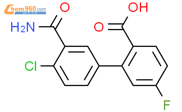 Carbamoyl Chlorophenyl Fluorobenzoic Acid