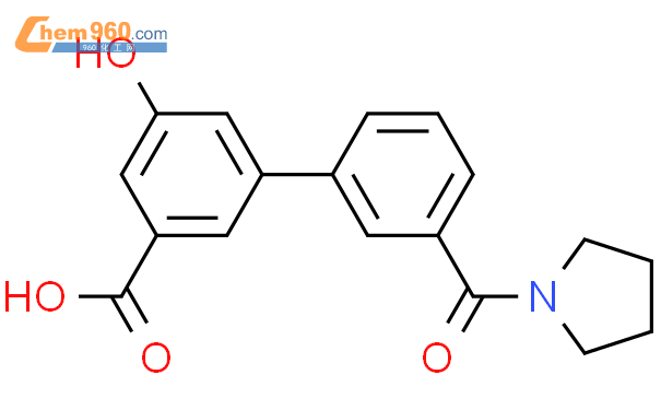 Hydroxy Pyrrolidine Carbonyl Phenyl Benzoic