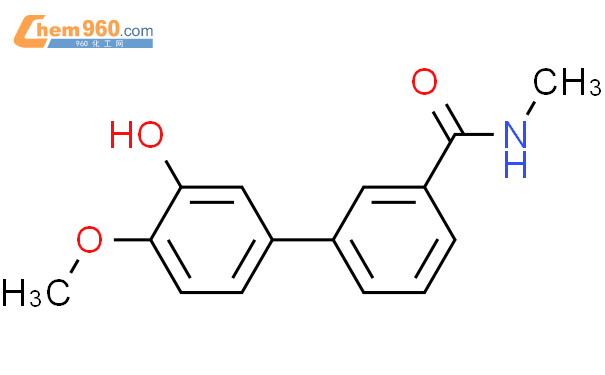 3 3 hydroxy 4 methoxyphenyl N methylbenzamideCAS号1261901 29 4 960化工网