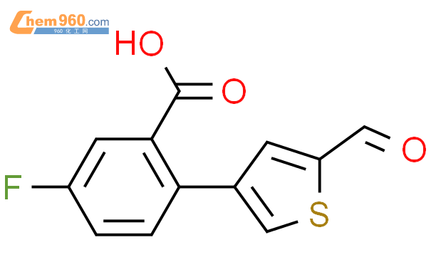 Fluoro Formylthiophen Yl Benzoic Acidcas