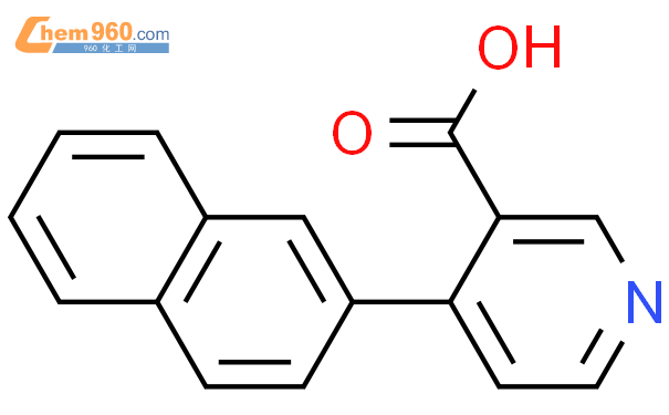 1261912 68 8 4 naphthalen 2 ylpyridine 3 carboxylic acidCAS号 1261912 68