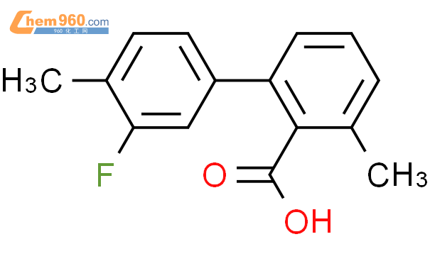 2 3 fluoro 4 methylphenyl 6 methylbenzoic acidCAS号1261916 04 4