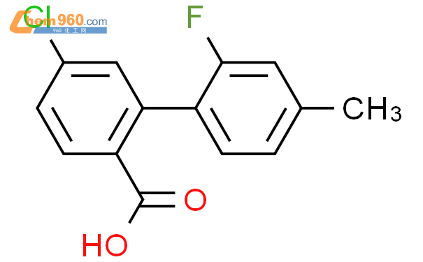 Chloro Fluoro Methylphenyl Benzoic Acidcas