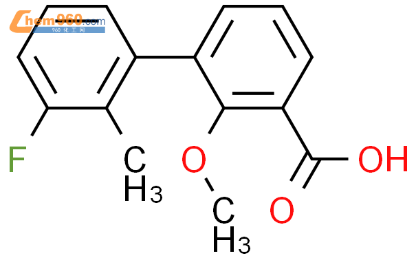 3 3 fluoro 2 methylphenyl 2 methoxybenzoic acidCAS号1261925 60 3