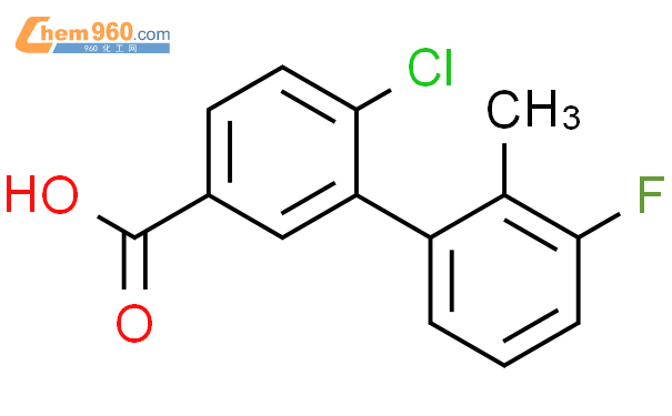 Chloro Fluoro Methylphenyl Benzoic Acidcas