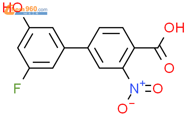 4 3 fluoro 5 hydroxyphenyl 2 nitrobenzoic acidCAS号1261933 04 3