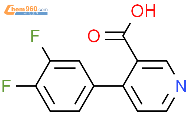 4 3 4 difluorophenyl pyridine 3 carboxylic acidCAS号1261936 83 7