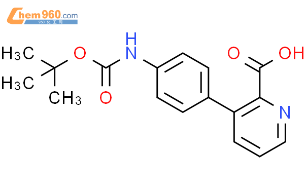 3 4 叔丁氧基羰基 氨基 苯基 吡啶甲酸CAS号1261937 41 0 960化工网