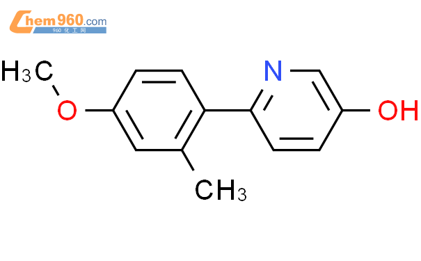 6 4 methoxy 2 methylphenyl pyridin 3 olCAS号1261937 56 7 960化工网