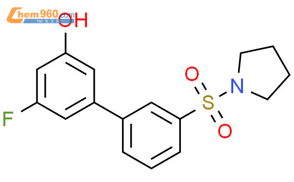 Fluoro Pyrrolidin Ylsulfonylphenyl Phenolcas