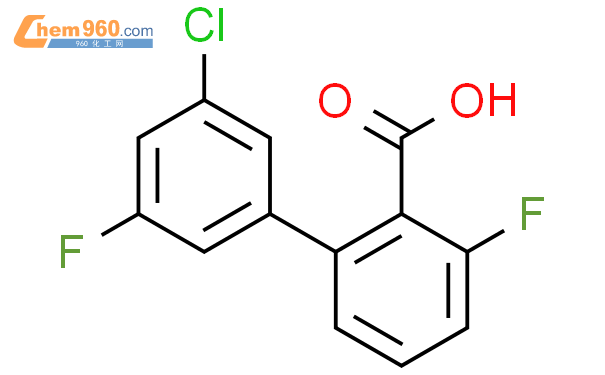 1261961 99 2 2 3 chloro 5 fluorophenyl 6 fluorobenzoic acidCAS号