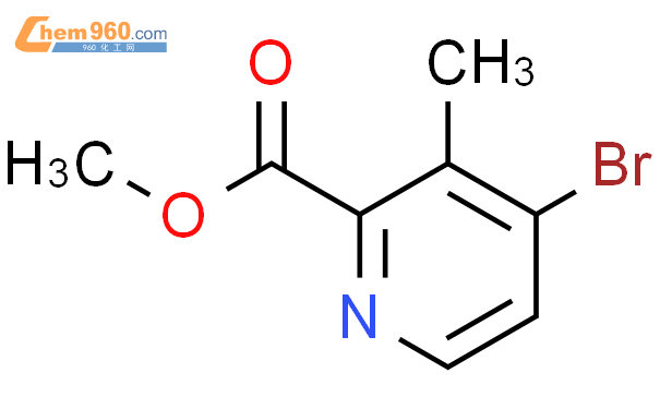4-溴-3-甲基吡啶-2-甲酸甲酯