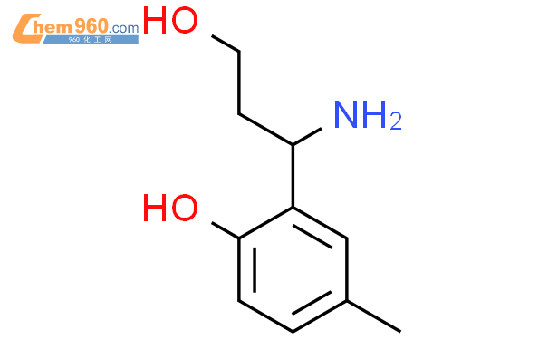 1270480 64 2 2 1 AMINO 3 HYDROXYPROPYL 4 METHYLPHENOL化学式结构式分子式mol