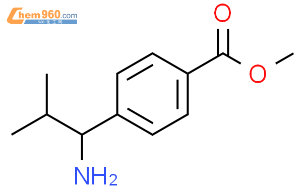 1270488 39 5 Benzoic Acid 4 1 Amino 2 Methylpropyl Methyl EsterCAS