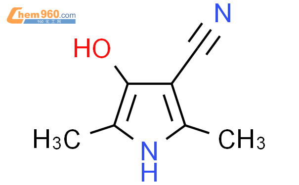 127348 14 5 4 hydroxy 2 5 dimethyl 1H Pyrrole 3 carbonitrileCAS号 127348