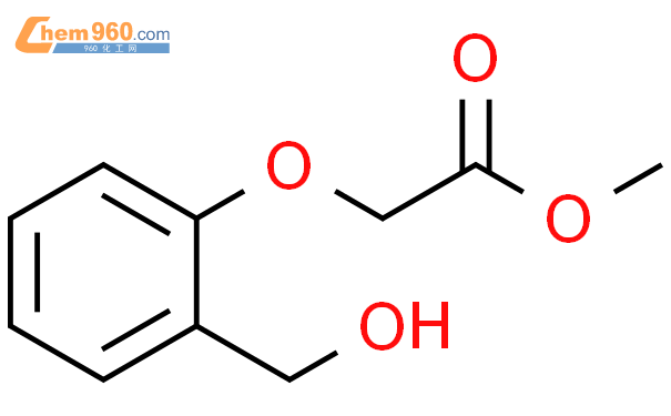 128001 41 2 Acetic acid 2 hydroxymethyl phenoxy methyl ester化学式