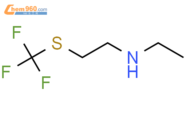 1286743 93 8 N Ethyl 2 trifluoromethylsulfanyl ethanamine化学式结构式分子式