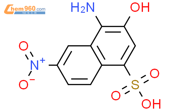 129052 13 7 1 Naphthalenesulfonic acid 4 amino 3 hydroxy 6 nitro CAS号