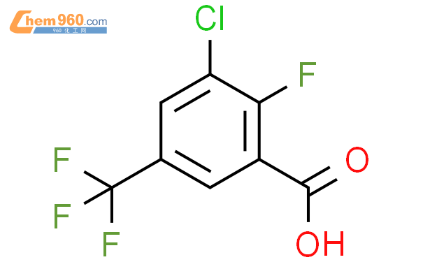 3 氯 2 氟 5 三氟甲基苯甲酸CAS号129931 45 9 960化工网