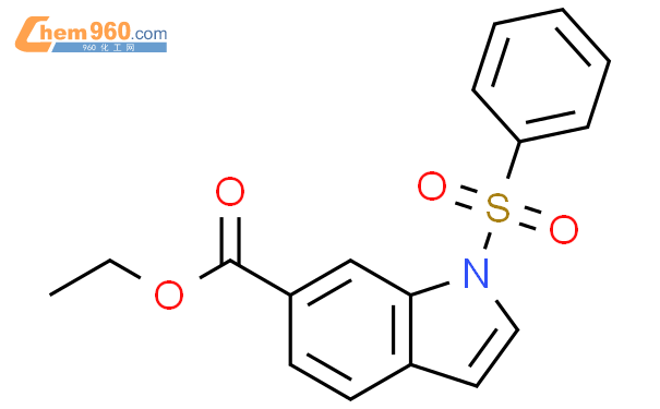 130103 42 3 1H Indole 6 Carboxylic Acid 1 Phenylsulfonyl Ethyl