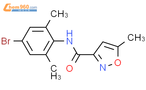 130403 20 2 3 Isoxazolecarboxamide N 4 Bromo 2 6 Dimethylphenyl 5