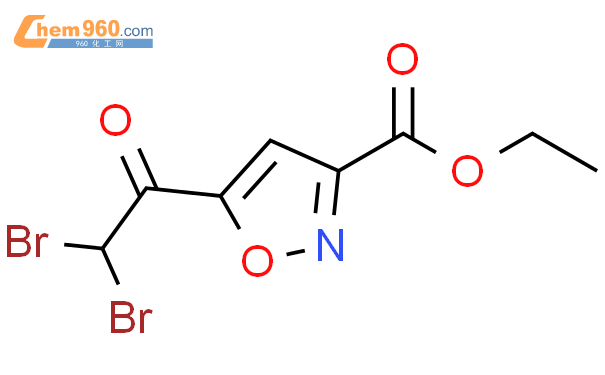 Ethyl Dibromoacetyl Isoxazole Carboxylatecas