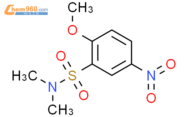 2 methoxy N N dimethyl 5 nitrobenzenesulfonamideCAS号1323733 50 1