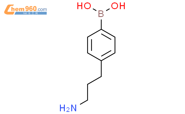 1337990 44 9 Boronic acid B 4 3 aminopropyl phenyl 化学式结构式分子式mol