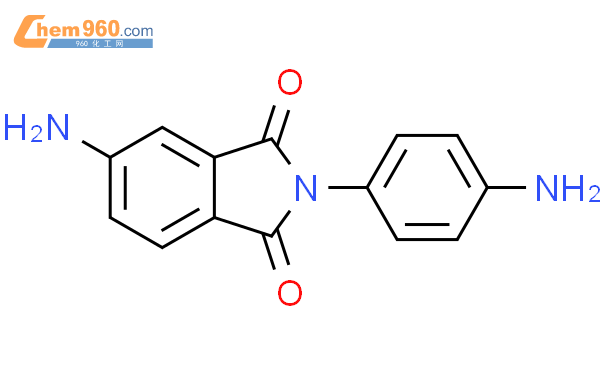 13406 77 4 5 氨基 2 4 氨基 苯基 异吲哚 1 3 二酮CAS号 13406 77 4 5 氨基 2 4 氨基 苯基