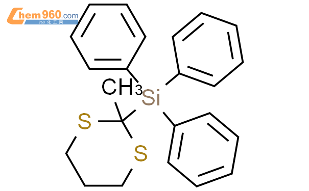 Methyl Dithian Yl Triphenylsilane Mol