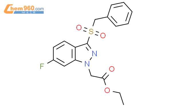 Ethyl Benzylsulfonyl Fluoro H Indazol Yl Acetate