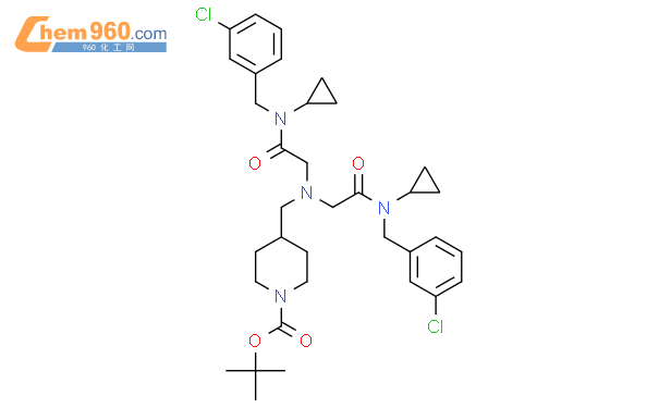 Tert Butyl Bis Chlorobenzyl Cyclopropyl Amino