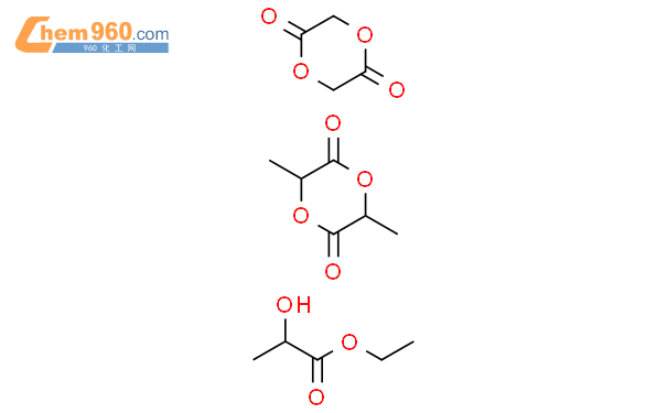 1354955 03 5 Poly D L lactide co glycolide 化学式结构式分子式molsmiles 960化工网