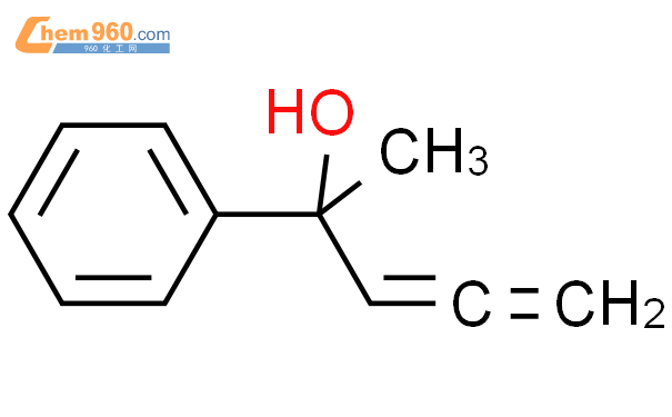 136050 77 6 Benzenemethanol α methyl α 1 2 propadien 1 yl 化学式结构式分子式