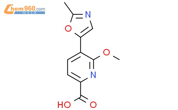 1363148 57 5 6 Methoxy 5 2 Methyl 5 Oxazolyl 2 Pyridinecarboxylic